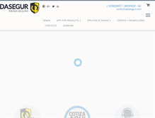 Tablet Screenshot of dasegur.com